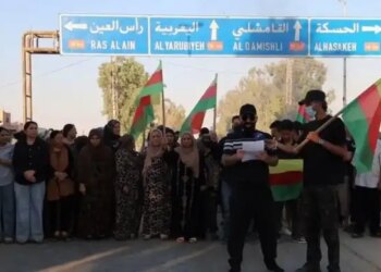 Serêkaniyê’ye dönen ailelere yönelik saldırılar protesto edildi