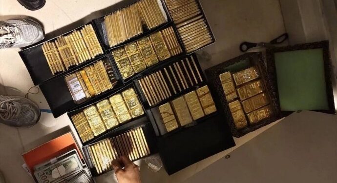 Süleymancılar operasyonu: Kuriş’in kardeşinin evinde 200 kilo altın