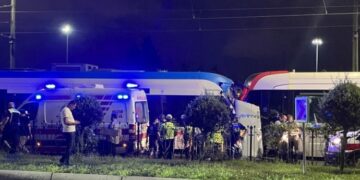 İstanbul’da tramvaylar çarpıştı: 9 yaralı