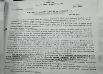 Gülistan Doku’nun içinde katledildiği aracın işlemleri değiştirildi