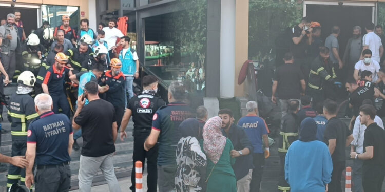 Batman'da Spor Salonunda Yangın Faciası: 2 Ölü, Biri Ağır 10 Yaralı
