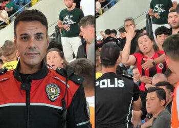 Fenerbahçe Formalı Çocuğu Koruyan Polisten Duygusal Sözler: 'Artık Sana Hiç Kimse Hiçbir Şey Yapamaz'