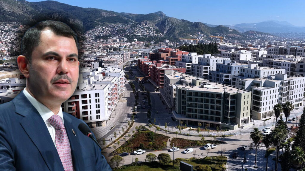 Hatay Küllerinden Yeniden Doğuyor! Murat Kurum 'Bu Mutluluğun Tarifi Yok' Diyerek Paylaştı