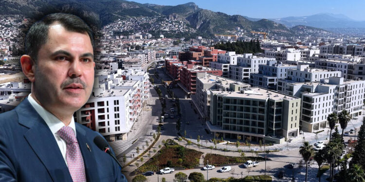 Hatay Küllerinden Yeniden Doğuyor! Murat Kurum 'Bu Mutluluğun Tarifi Yok' Diyerek Paylaştı