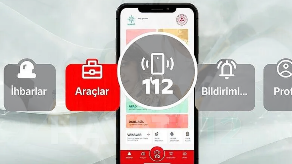 İhbar, İlk Yardım, Afet... HAYAT 112 Acil Uygulaması Genişliyor