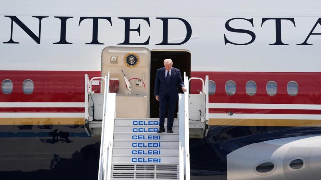 NATO Zirvesi Dönüşü ABD'den Güvenlik Operasyonu! Trump'ı Gizli Uçakla Ankara'dan Çıkarmışlar