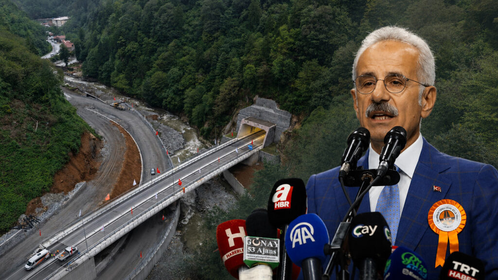 Rize'de Dev Yatırım Zinciri: Bakan Uraloğlu Çamlıhemşin Tüneli'ni Açtı, Rekorları Sıraladı