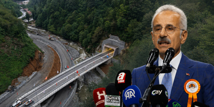 Rize'de Dev Yatırım Zinciri: Bakan Uraloğlu Çamlıhemşin Tüneli'ni Açtı, Rekorları Sıraladı