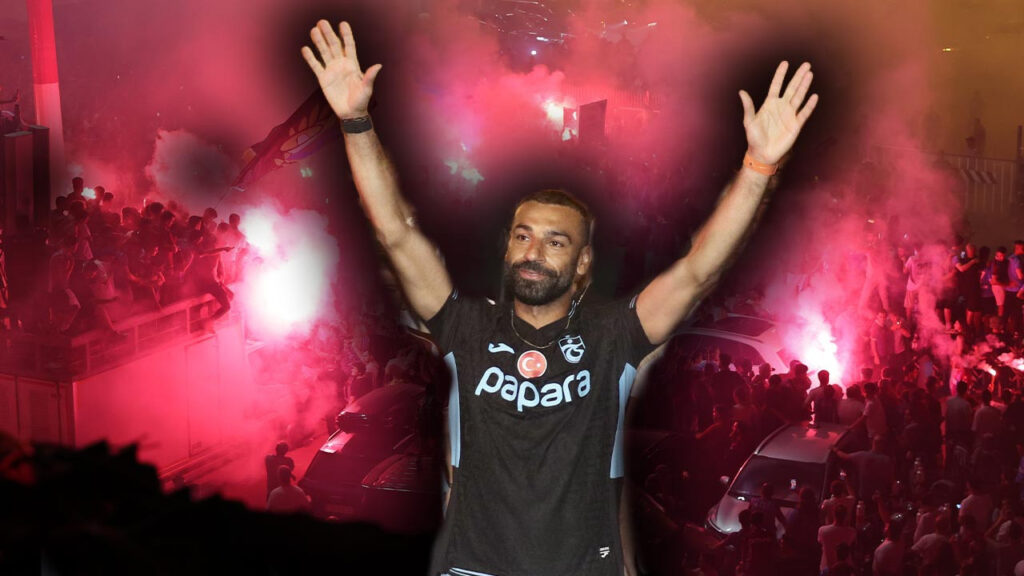 Trabzon'da Sevgi Seli: Mohamed Salah Kente Ayak Bastı