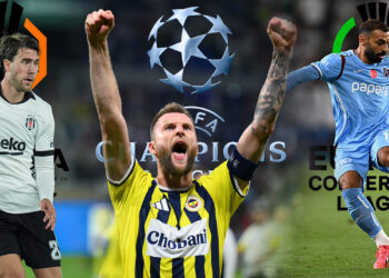 Türkiye'nin UEFA Ülke Puanında Son Durumu! Fenerbahçe Devler Ligi'nde Beşiktaş Avrupa Ligi'nde, Trabzonspor Konferans Ligi'nde