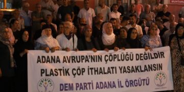 DEM Parti: Adana Avrupa’nın çöp limanı haline geldi