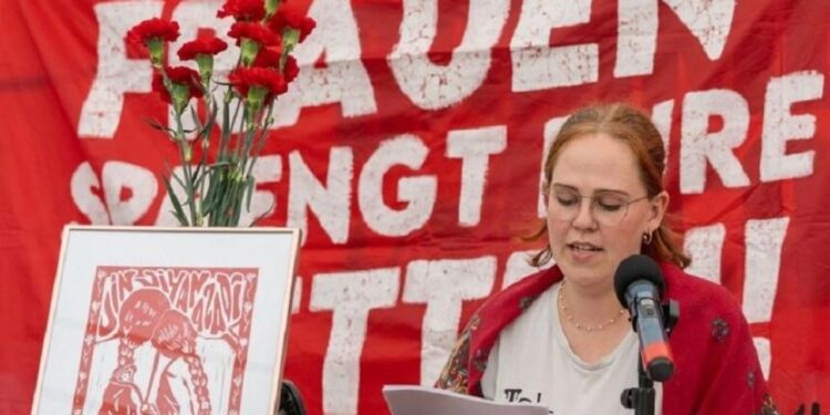 Alman aktivist Paula Maier: Utanç taraf değiştirsin