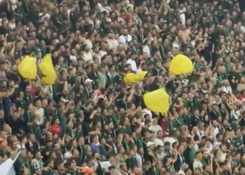 Amedspor maçında ‘sarı’ torba sallayan 5 taraftara gözaltı kararı