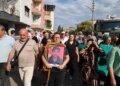 Hamdiye Kömürcü için kurulan taziye yürüyüşle sona erdi