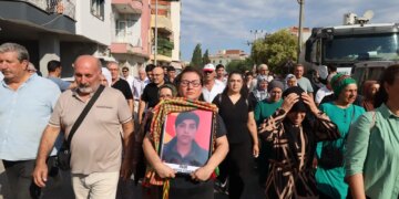 Hamdiye Kömürcü için kurulan taziye yürüyüşle sona erdi