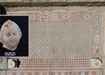 Pompeiopolis’te büyük keşif: 2 bin yıllık Eros başı ve 105 metrekarelik mozaik