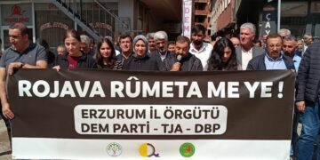Sîpan Hiznî’nin katledilmesi Erzirom ve Colemêrg’te protesto edildi