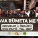 Sîpan Hiznî’nin katledilmesi Erzirom ve Colemêrg’te protesto edildi