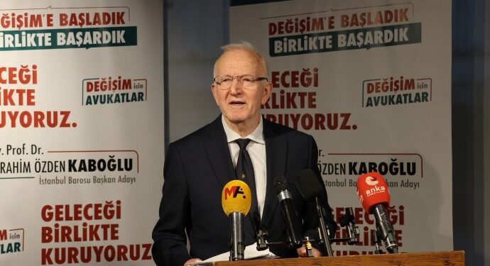 İstanbul’da baro seçimi: Kaboğlu yeniden aday