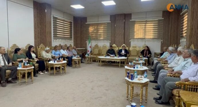 Ebdî, Kobanê’de Kürt partilerinin temsilcileriyle görüştü
