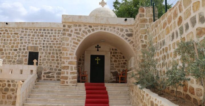 Mor Şemun d’Zeyte kilisesi yeniden ibadete açıldı