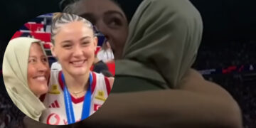 Avrupa Şampiyonluğu Sonrası Duygulandıran Anlar! Zehra Güneş’in Annesinin Gurur Dolu Bakışı Sosyal Medyayı Salladı