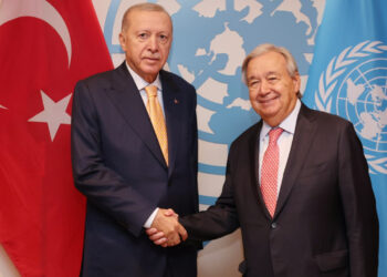 Cumhurbaşkanı Erdoğan BM Genel Sekreteri Guterres'le Görüştü