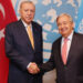 Cumhurbaşkanı Erdoğan BM Genel Sekreteri Guterres'le Görüştü