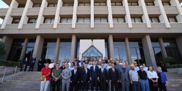 Dorun Madencilik İşçilerinden Bakan Bayraktar'a Ziyaret