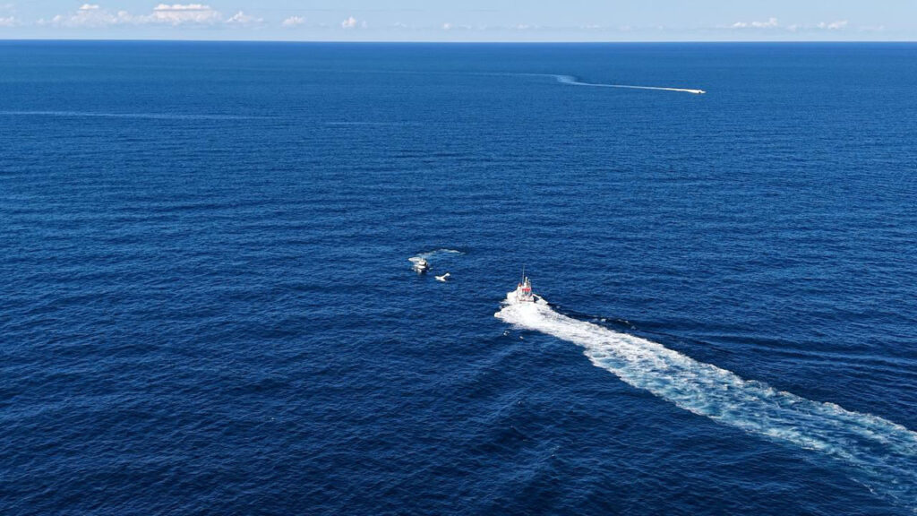 Gürcistan'dan Kalkan Küçük Uçak Rize Açıklarında Denize Acil İniş Yaptı