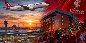 İngiliz Devinin Formasında Türk İmzası: THY’den 17 Yıl Sonra Tarihi Liverpool Hamlesi