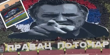 Srebrenitsa Katliamının Sorumlusuydu: Kızılyıldız-Partizan Maçında Skandal Koreografi! 'Bosna Kasabı' Mladiç’i Andılar