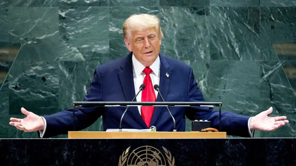 Trump BM Kürsüsünde Konuşuyor: İran'la Anlaşma İçin Tarih Verdi