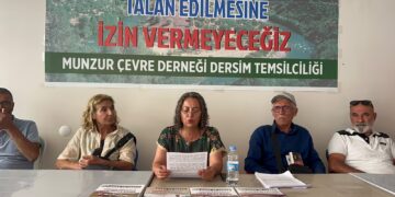 Munzur Çevre Derneği: Aliboğazı mesire yeri değil, yas ve direnç yeridir