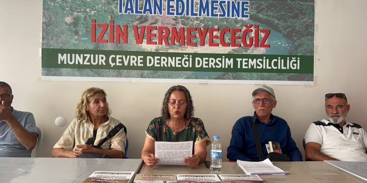 Munzur Çevre Derneği: Aliboğazı mesire yeri değil, yas ve direnç yeridir