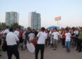 Amedspor taraftarları: Irkçılığa karşı cevabı galibiyetle vereceğiz