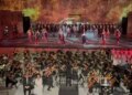 ‘Carmina Burana’ sahne kantatı Aspendos Antik Tiyatrosu’nun tarihi atmosferinde sahnelendi