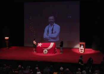 Oyuncu Serhat Kılıç’a Harbiye’de duygusal veda…