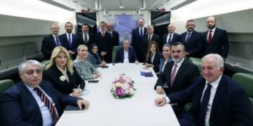 Erdoğan’dan uçakta açıklamalar: Süreci bir hedef olarak görüyoruz