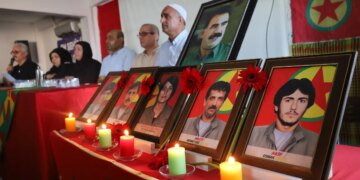 İstanbul’da özgürlük mücadelesinde yaşamını yitirenler için anma