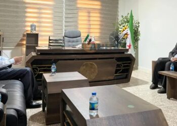 Mazlum Ebdî, Kobanê Bölge Müdürü Muslim ile görüştü