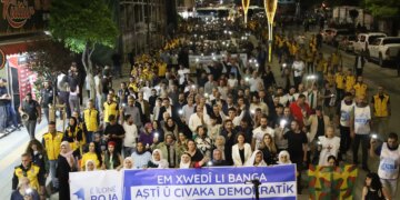 Wan’da 1 Eylül yürüyüşü: Binler barış için alanlardaydı