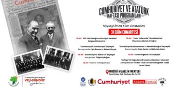 ‘Cumhuriyet ve Atatürk Haftası Programları’ devam ediyor