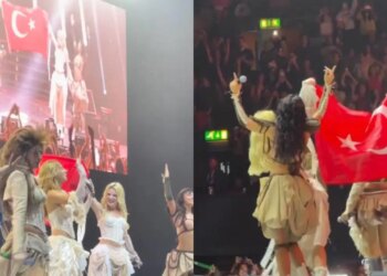 Manifest’in Londra konserinde Türk bayrağı sürprizi