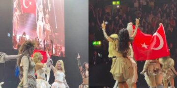 Manifest’in Londra konserinde Türk bayrağı sürprizi