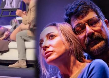 Bülent İnal ve Dolunay Soysert’in başrolünü paylaştığı ‘Evlilikte Ufak Tefek Cinayetler’ oyunu sahnedeki sahneleriyle gündemde
