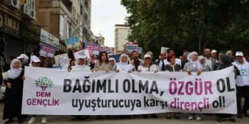 Farqîn’de uyuşturucuya karşı yürüyüş: Mücadele edeceğiz