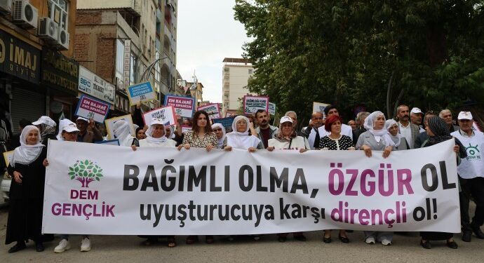 Farqîn’de uyuşturucuya karşı yürüyüş: Mücadele edeceğiz