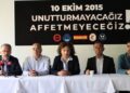 10 Ekim katliamının anma programı açıklandı