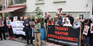 3 kentte eylem: Hasta tutsaklara özgürlük
